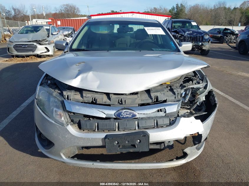 2010 Ford Fusion Se VIN: 3FAHP0HG7AR312582 Lot: 43983542