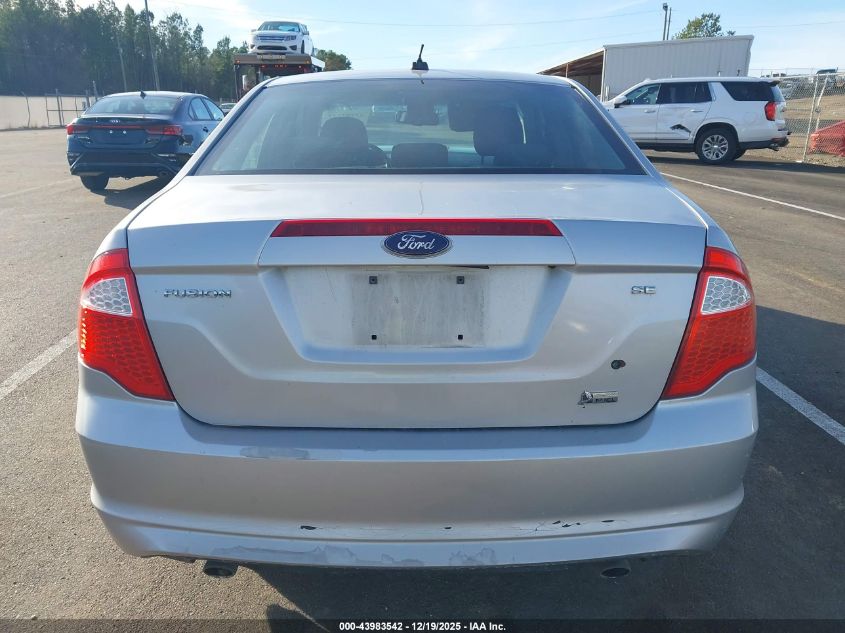2010 Ford Fusion Se VIN: 3FAHP0HG7AR312582 Lot: 43983542
