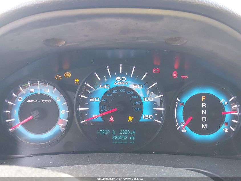 2010 Ford Fusion Se VIN: 3FAHP0HG7AR312582 Lot: 43983542