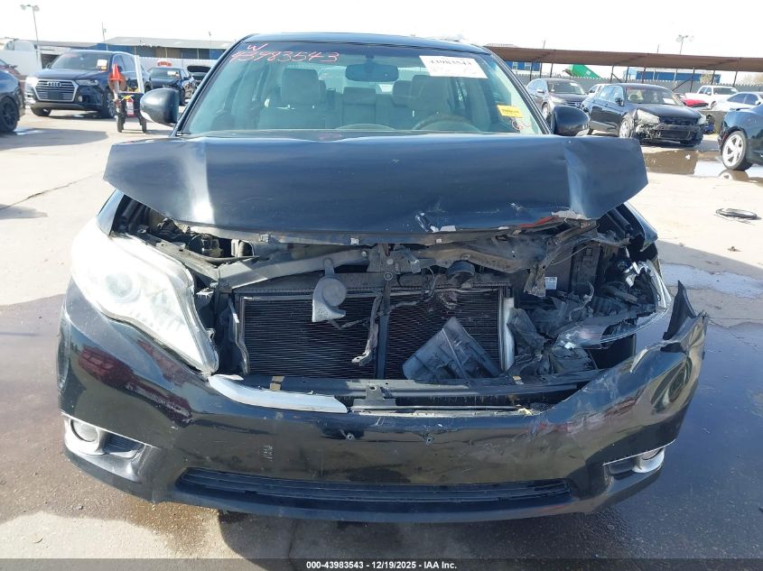 2012 Toyota Avalon VIN: 4T1BK3DB6CU450082 Lot: 43983543