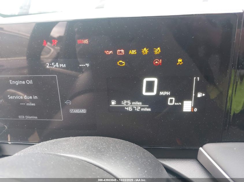 2025 Nissan Kicks S Fwd VIN: 3N8AP6BA4SL398218 Lot: 43983545