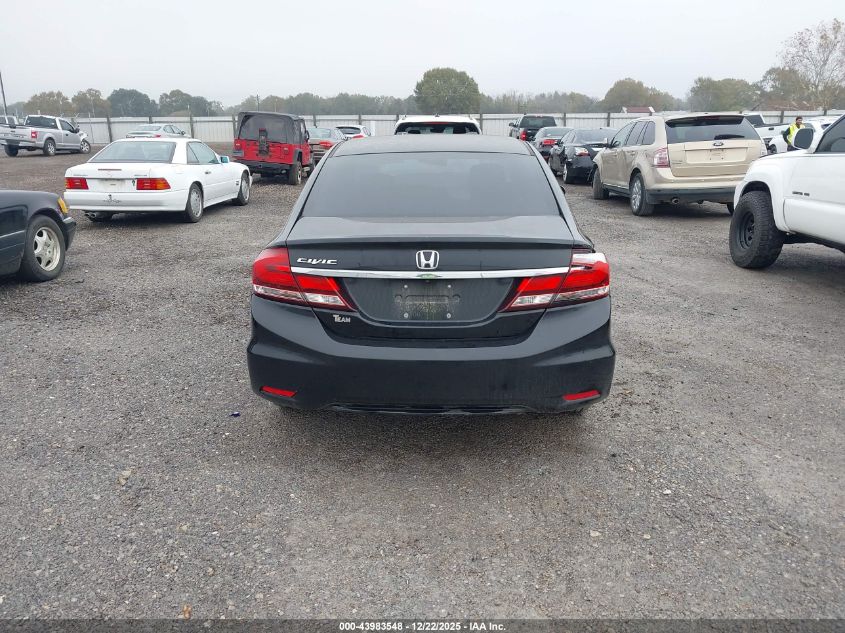 2015 Honda Civic Lx VIN: 2HGFB2F58FH550247 Lot: 43983548