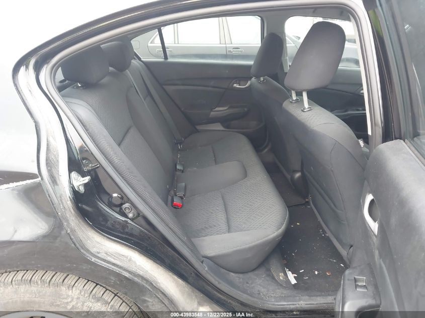 2015 Honda Civic Lx VIN: 2HGFB2F58FH550247 Lot: 43983548