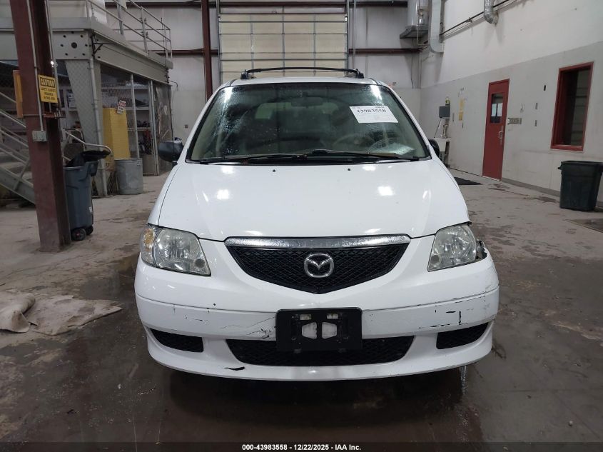 2002 Mazda Mpv Es/Lx VIN: JM3LW28A020334253 Lot: 43983558