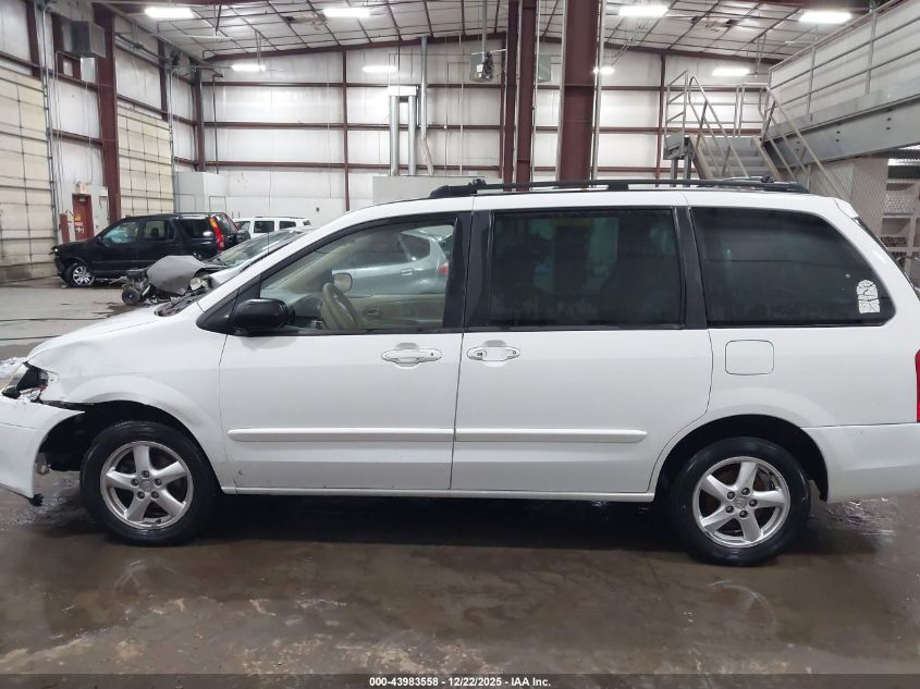 2002 Mazda Mpv Es/Lx VIN: JM3LW28A020334253 Lot: 43983558