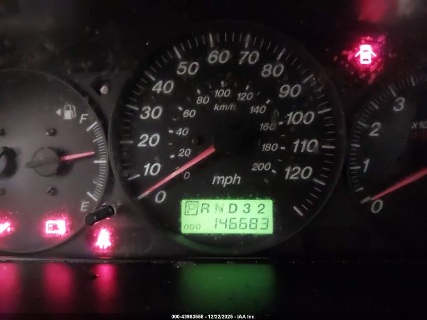 2002 Mazda Mpv Es/Lx VIN: JM3LW28A020334253 Lot: 43983558