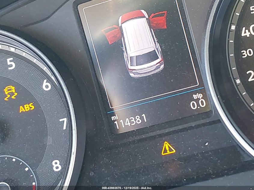 2018 Volkswagen Atlas 3.6L V6 S VIN: 1V2AR2CA6JC536945 Lot: 43983570