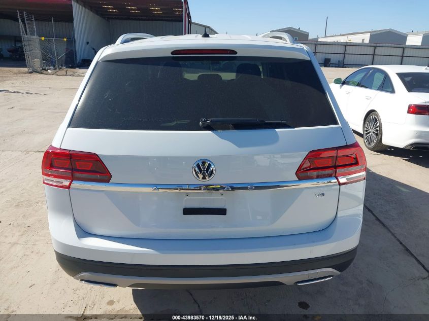 2018 Volkswagen Atlas 3.6L V6 S VIN: 1V2AR2CA6JC536945 Lot: 43983570