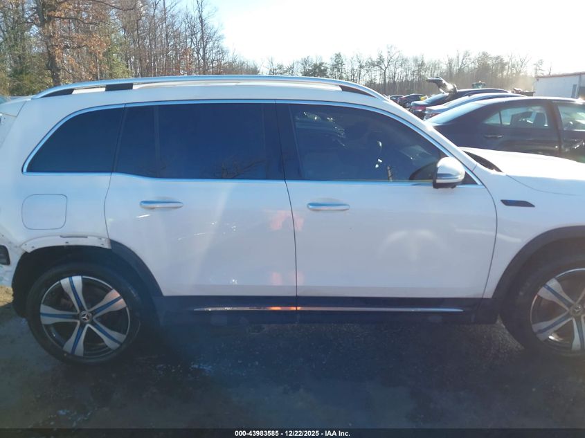 2022 Mercedes-Benz Eqb 300 Suv 4Matic VIN: W1N9M0KB4NN009426 Lot: 43983585