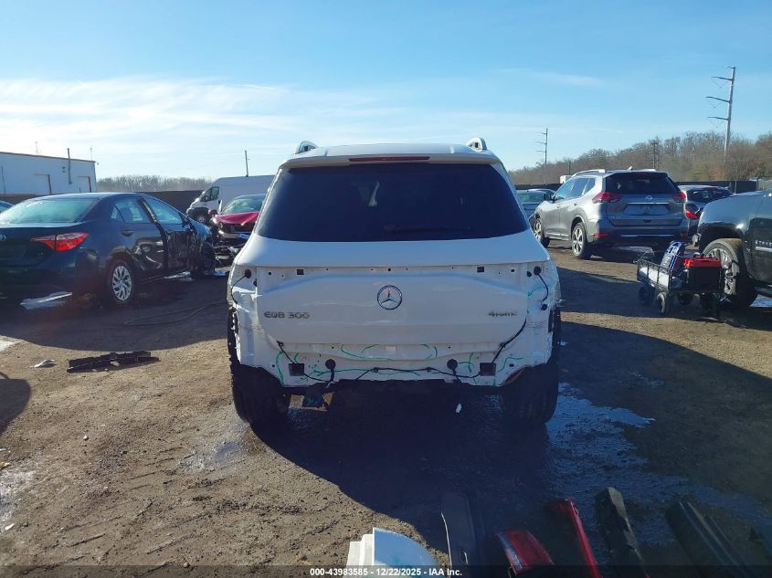2022 Mercedes-Benz Eqb 300 Suv 4Matic VIN: W1N9M0KB4NN009426 Lot: 43983585