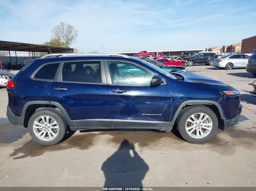 2015 Jeep Cherokee Sport VIN: 1C4PJLAB5FW611970 Lot: 43983596