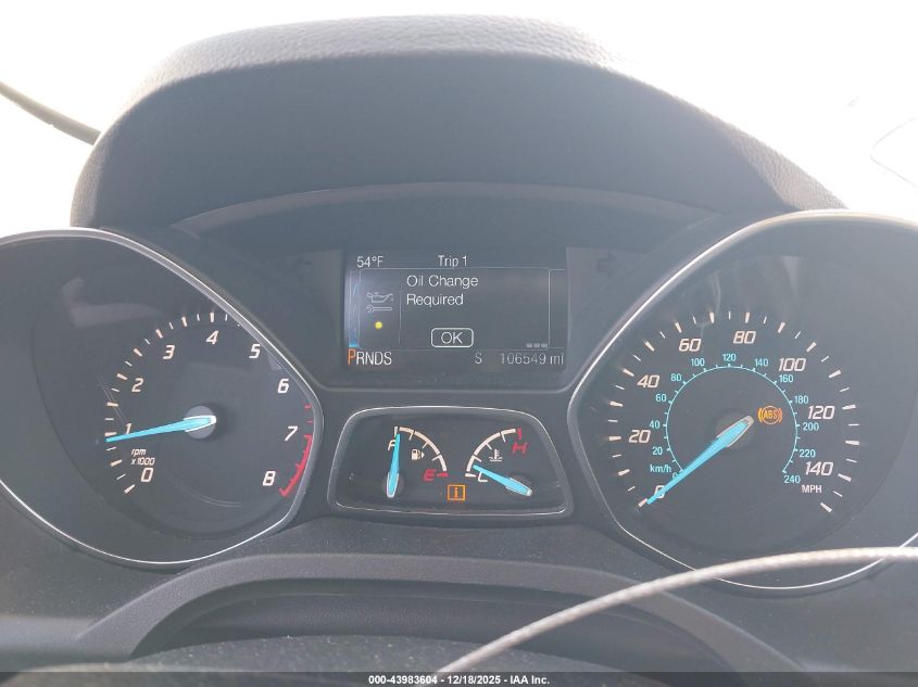 2016 Ford Escape Se VIN: 1FMCU9G97GUC50019 Lot: 43983604