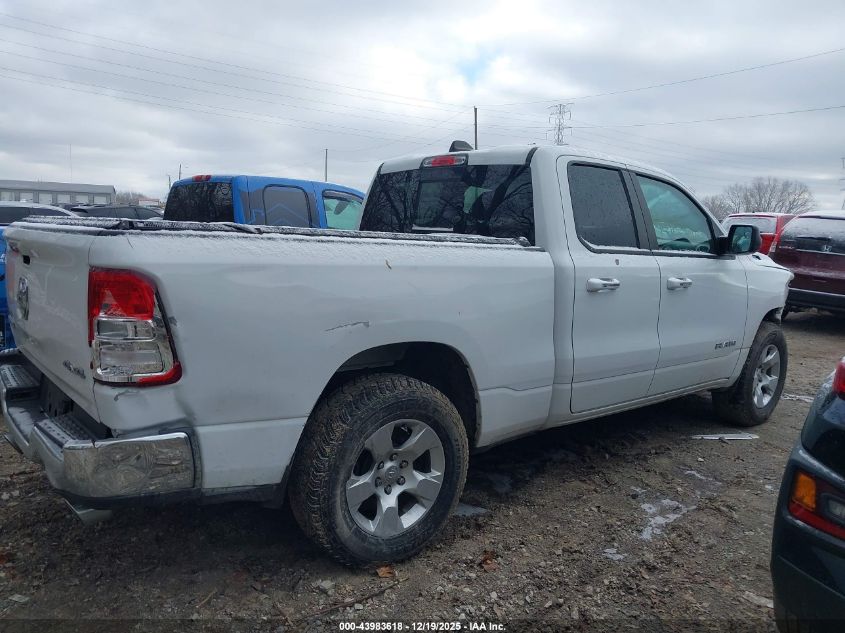 2019 Ram 1500 Big Horn/Lone Star 4X4 6'4 Box VIN: 1C6SRFBT8KN890477 Lot: 43983618