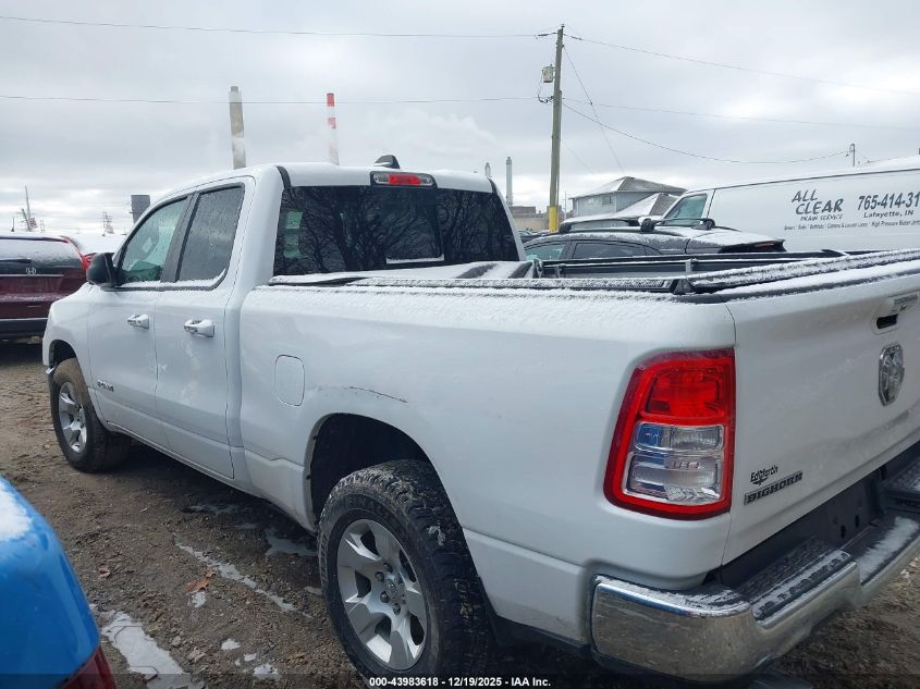 2019 Ram 1500 Big Horn/Lone Star 4X4 6'4 Box VIN: 1C6SRFBT8KN890477 Lot: 43983618