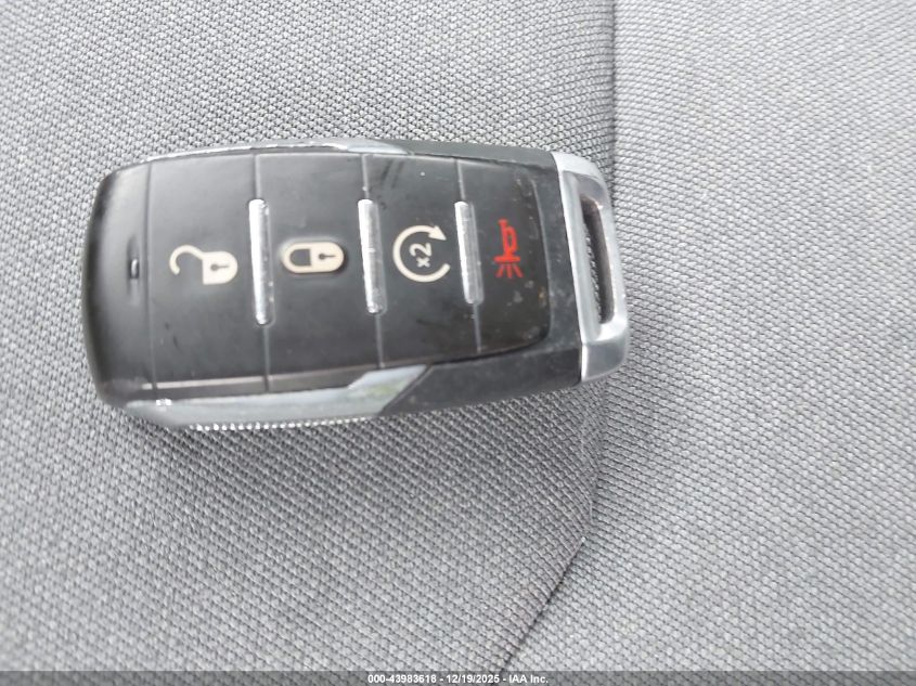 2019 Ram 1500 Big Horn/Lone Star 4X4 6'4 Box VIN: 1C6SRFBT8KN890477 Lot: 43983618