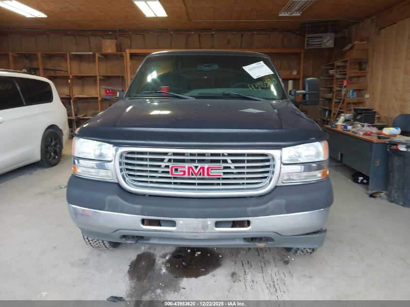 2002 GMC Sierra 2500Hd Sle VIN: 1GTHK23UX2F116961 Lot: 43983620