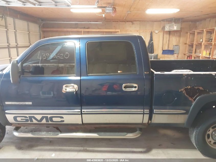 2002 GMC Sierra 2500Hd Sle VIN: 1GTHK23UX2F116961 Lot: 43983620