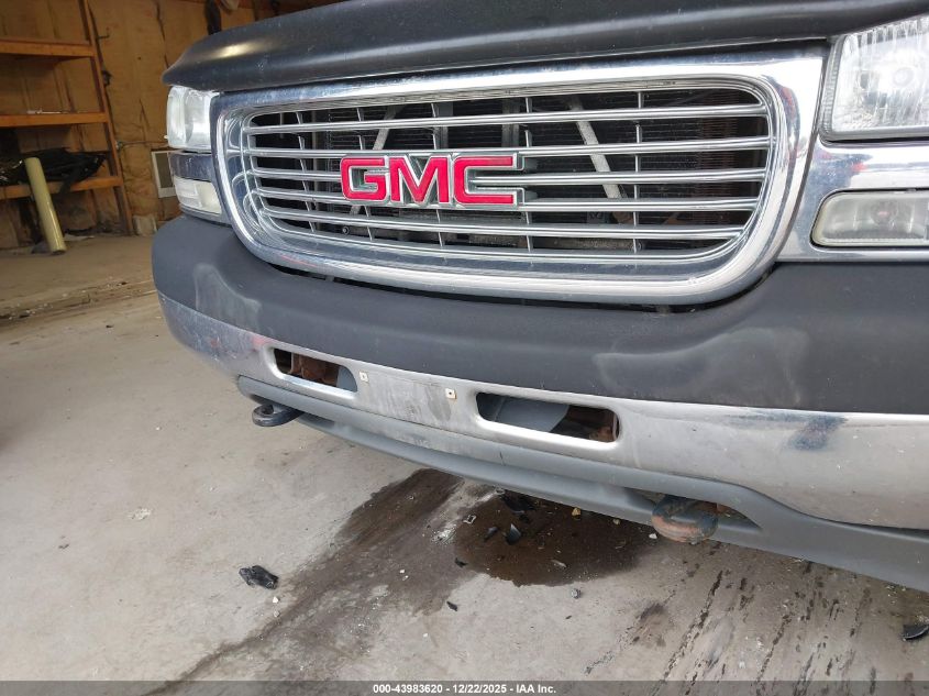 2002 GMC Sierra 2500Hd Sle VIN: 1GTHK23UX2F116961 Lot: 43983620