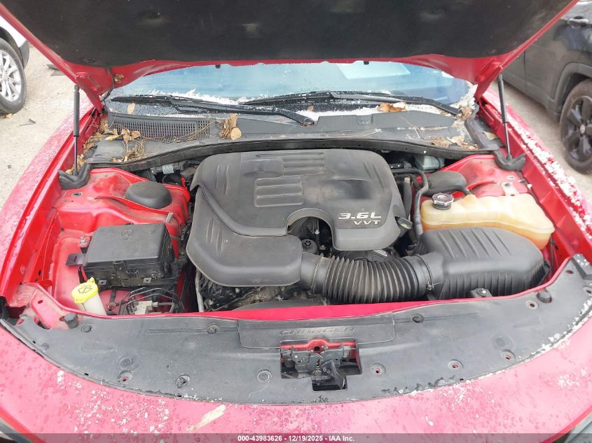 2016 Dodge Charger Sxt VIN: 2C3CDXJG9GH357693 Lot: 43983626