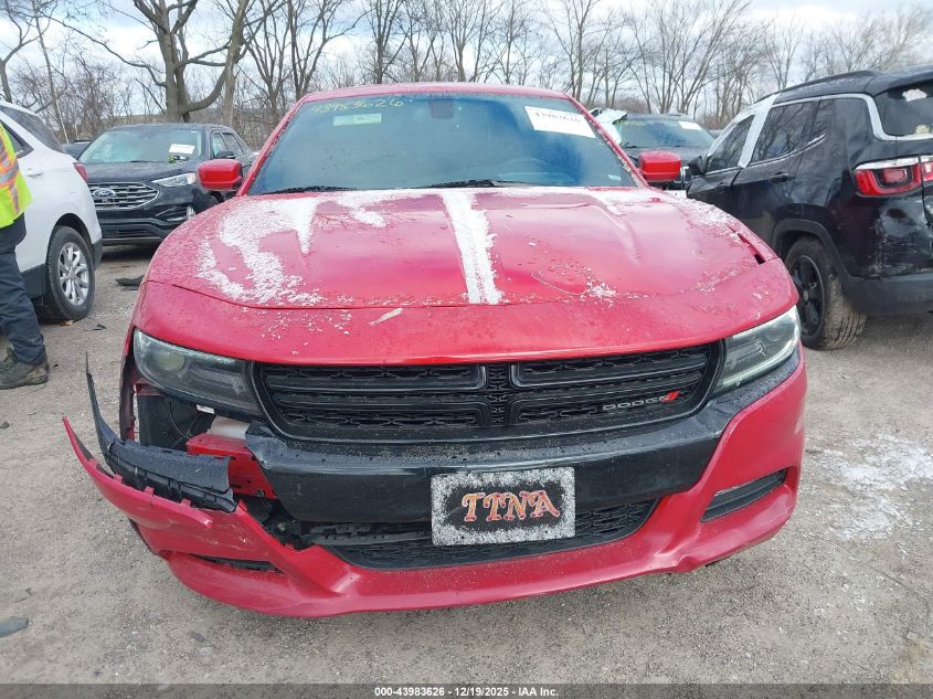 2016 Dodge Charger Sxt VIN: 2C3CDXJG9GH357693 Lot: 43983626