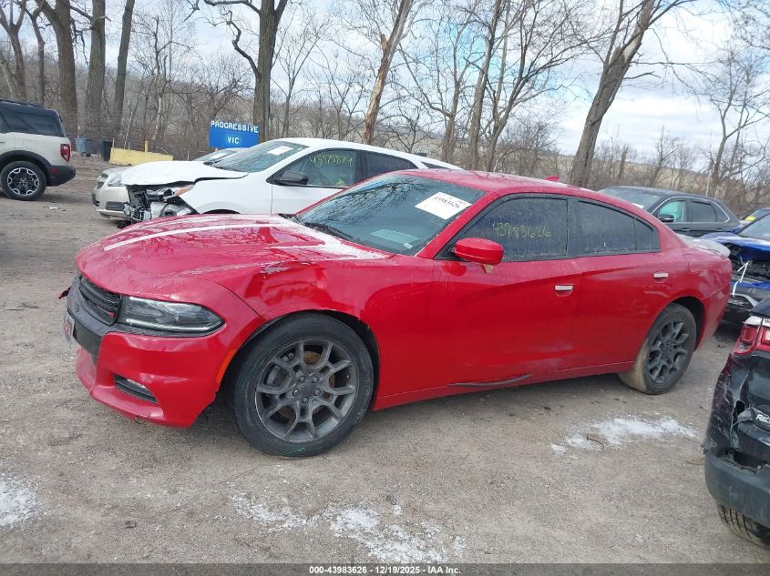 2016 Dodge Charger Sxt VIN: 2C3CDXJG9GH357693 Lot: 43983626
