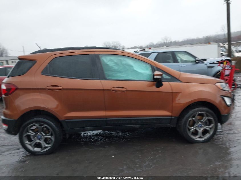 2018 Ford Ecosport Ses VIN: MAJ6P1CL6JC237406 Lot: 43983638