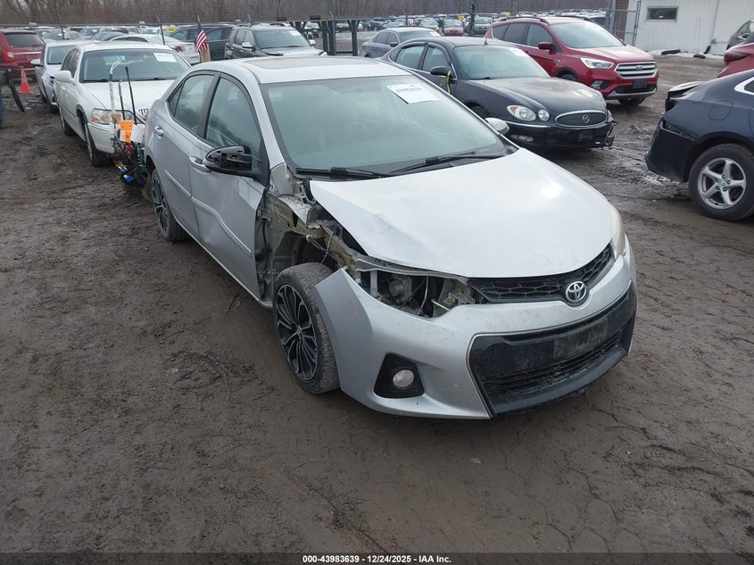 5YFBURHE8GP394381 2016 Toyota Corolla S Plus auction photo 1