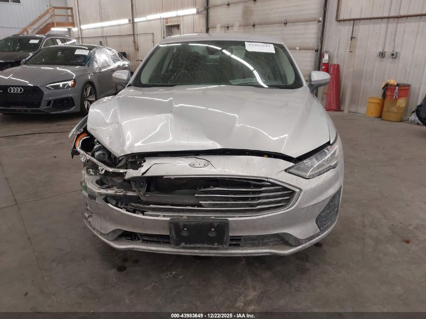 2019 Ford Fusion S VIN: 3FA6P0G75KR149408 Lot: 43983649