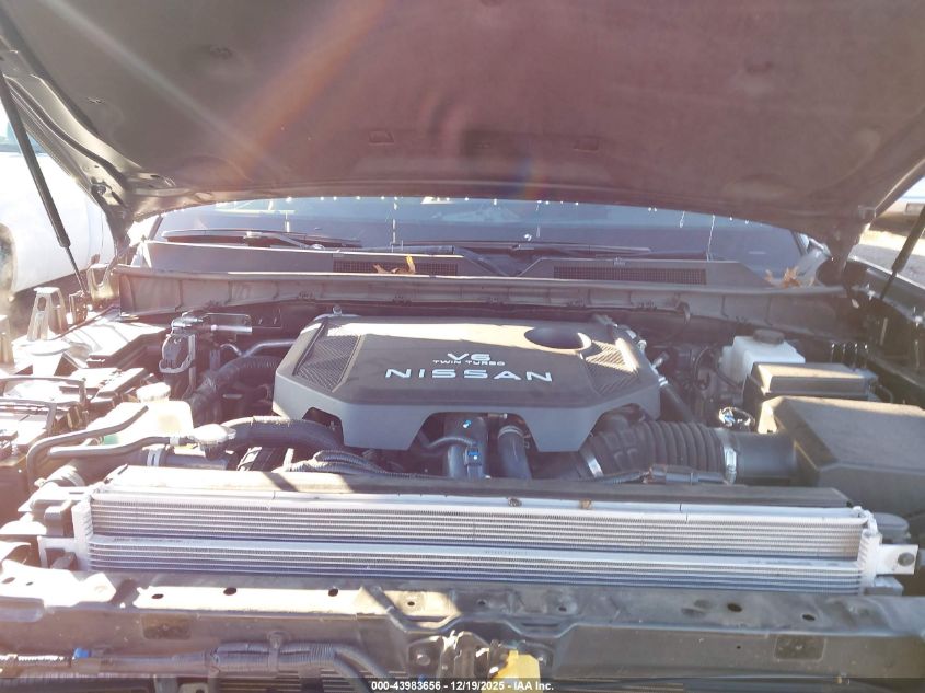 2025 Nissan Armada Pro-4X 4Wd VIN: JN8AY3DE0S9400440 Lot: 43983656