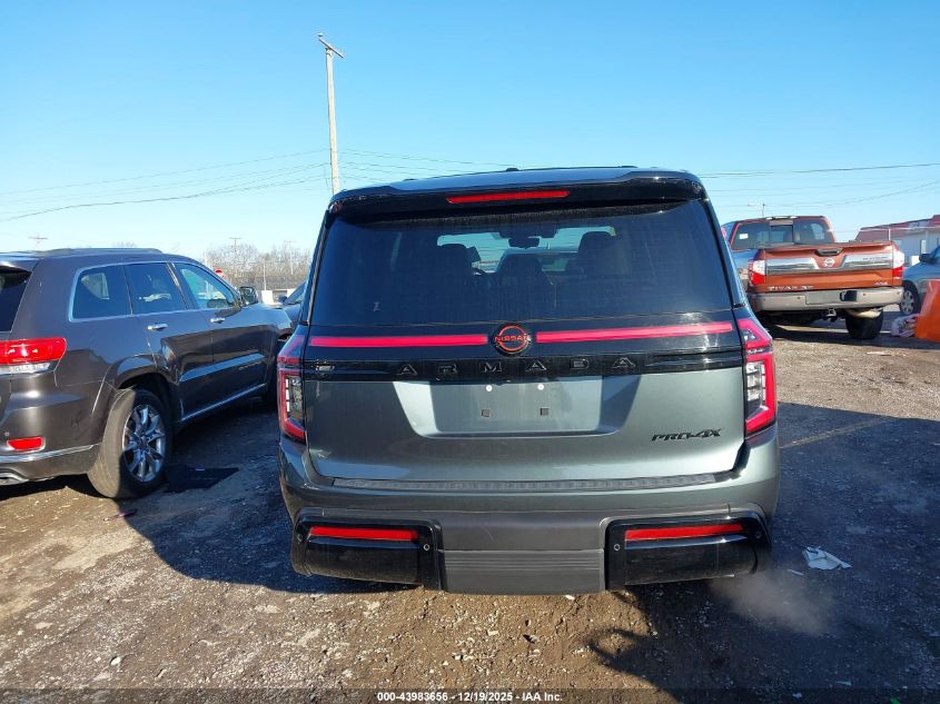 2025 Nissan Armada Pro-4X 4Wd VIN: JN8AY3DE0S9400440 Lot: 43983656