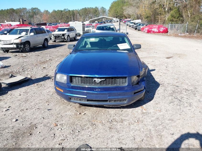 2006 Ford Mustang V6 VIN: 1ZVFT80N065264212 Lot: 43983661