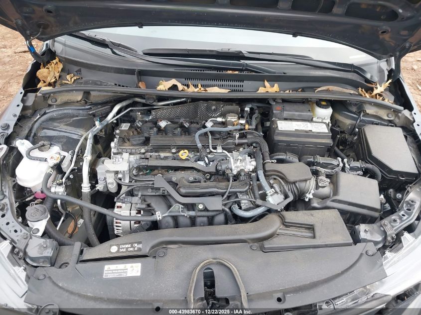 2025 Toyota Corolla Le VIN: 5YFB4MDE6SP260843 Lot: 43983670