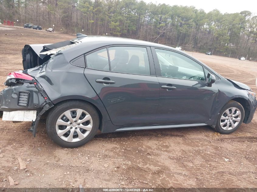 2025 Toyota Corolla Le VIN: 5YFB4MDE6SP260843 Lot: 43983670