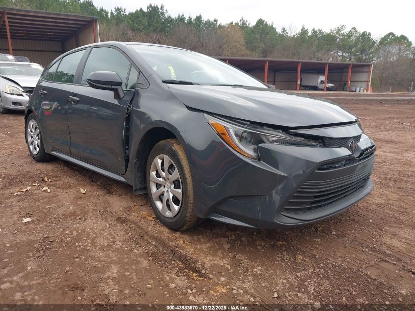 2025 Toyota Corolla Le VIN: 5YFB4MDE6SP260843 Lot: 43983670