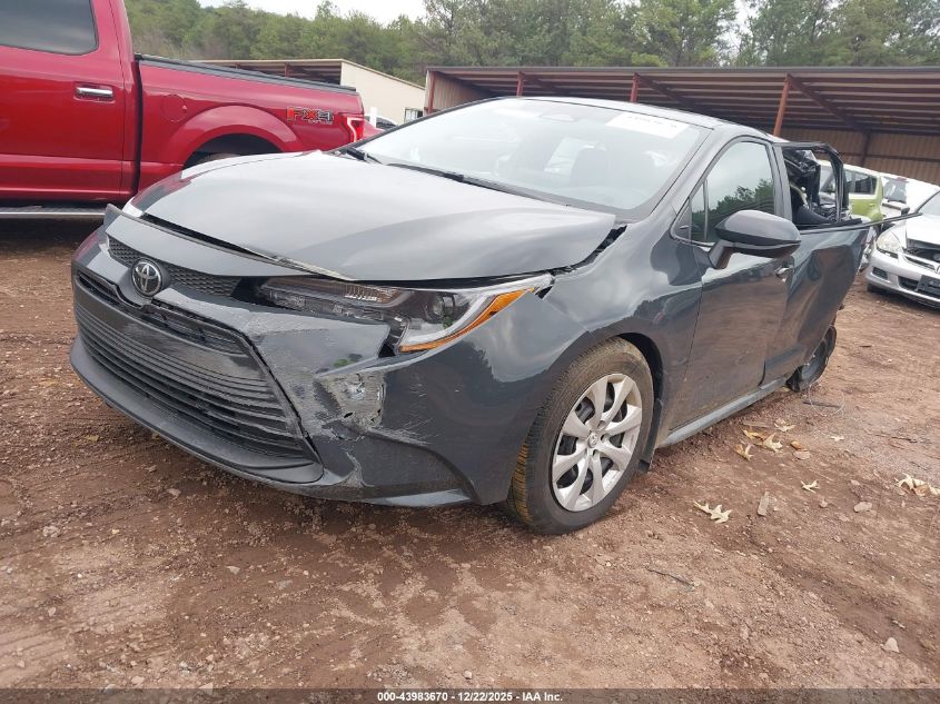 2025 Toyota Corolla Le VIN: 5YFB4MDE6SP260843 Lot: 43983670