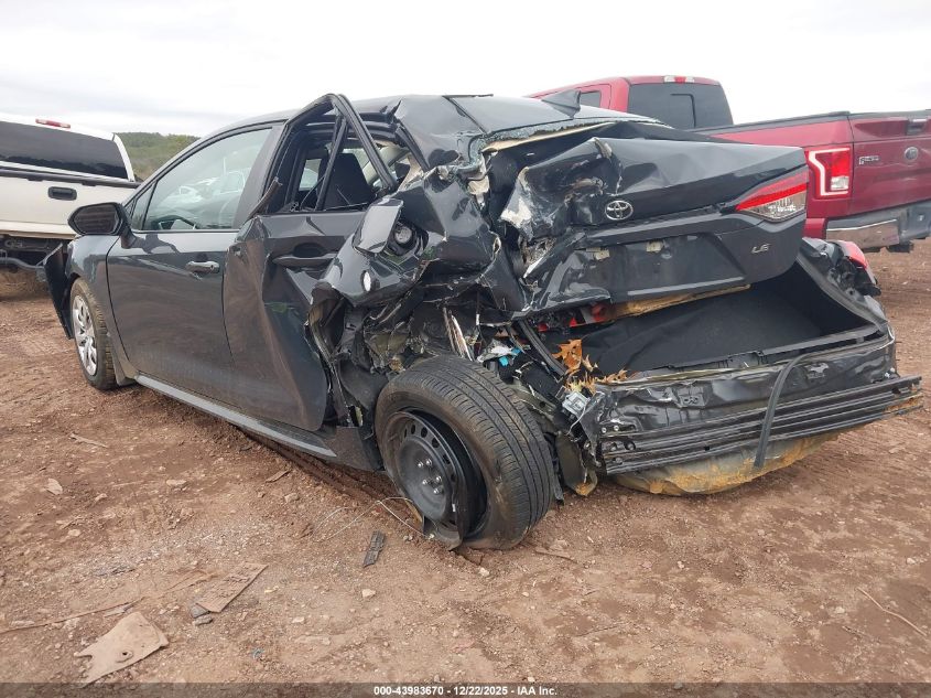 2025 Toyota Corolla Le VIN: 5YFB4MDE6SP260843 Lot: 43983670