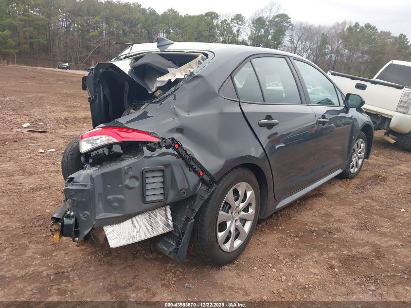 2025 Toyota Corolla Le VIN: 5YFB4MDE6SP260843 Lot: 43983670