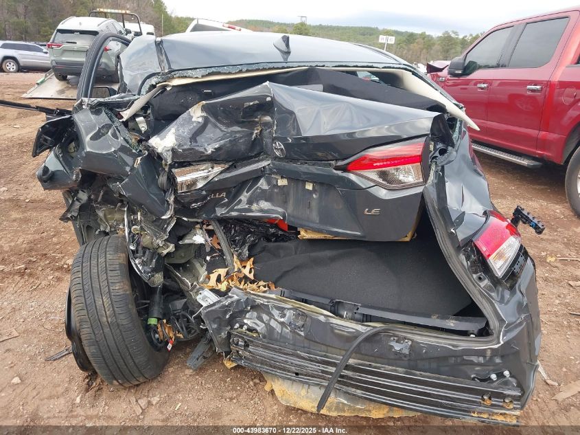 2025 Toyota Corolla Le VIN: 5YFB4MDE6SP260843 Lot: 43983670