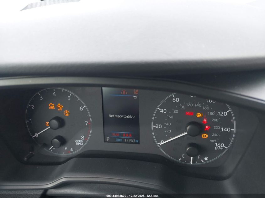 2025 Toyota Corolla Le VIN: 5YFB4MDE6SP260843 Lot: 43983670