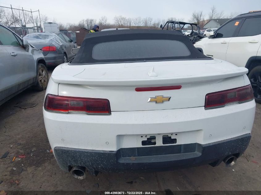 2015 Chevrolet Camaro 1Lt VIN: 2G1FD3D32F9266129 Lot: 43983673