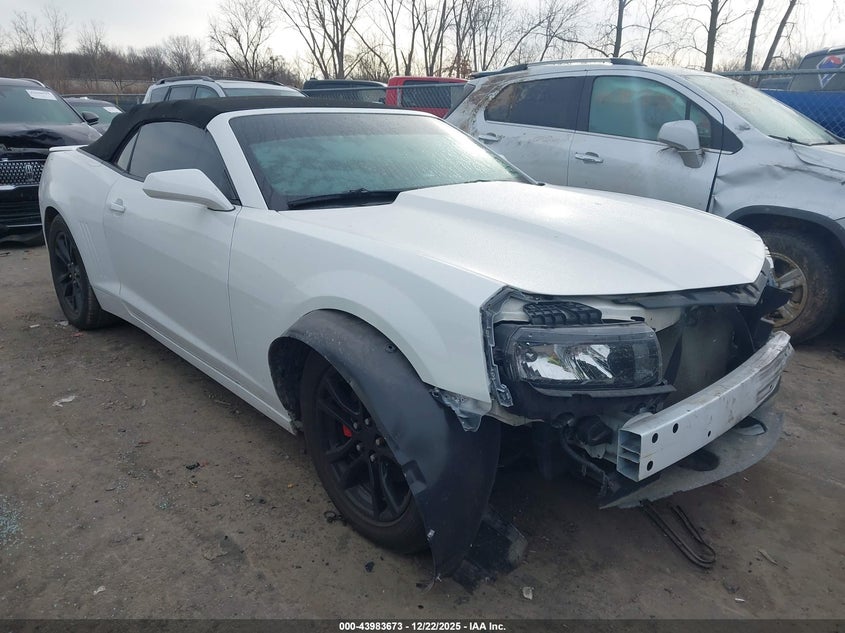 2G1FD3D32F9266129 2015 Chevrolet Camaro 1Lt auction photo 1