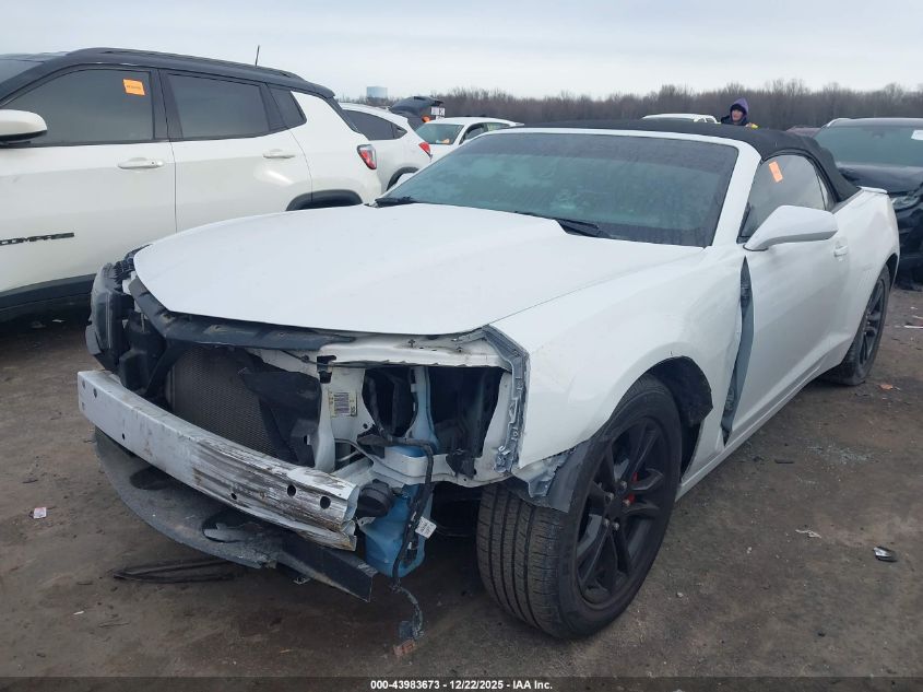 2015 Chevrolet Camaro 1Lt VIN: 2G1FD3D32F9266129 Lot: 43983673