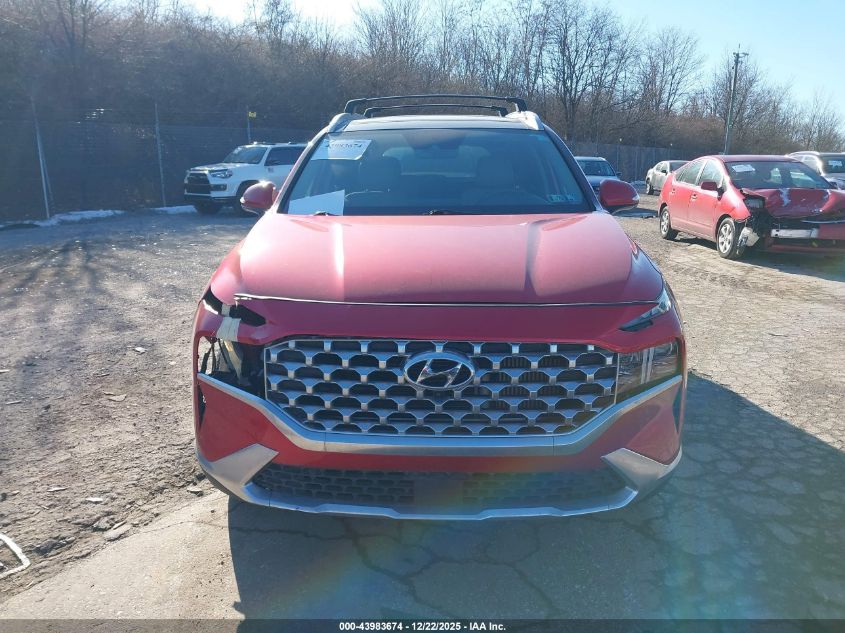 2021 Hyundai Santa Fe Limited VIN: 5NMS4DAL4MH368782 Lot: 43983674