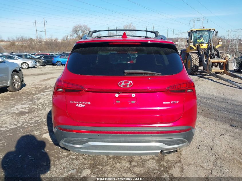 2021 Hyundai Santa Fe Limited VIN: 5NMS4DAL4MH368782 Lot: 43983674