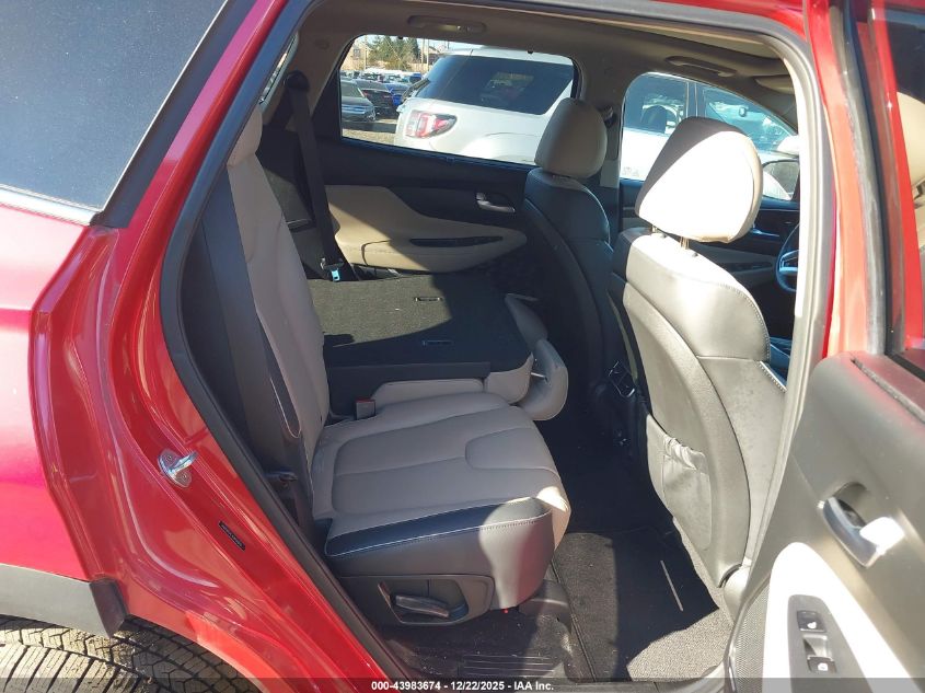 2021 Hyundai Santa Fe Limited VIN: 5NMS4DAL4MH368782 Lot: 43983674