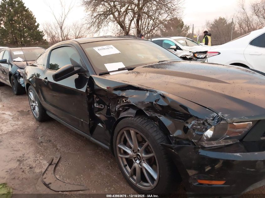 2012 Ford Mustang Gt Premium VIN: 1ZVBP8CF4C5223357 Lot: 43983676