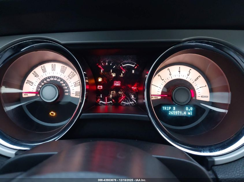 2012 Ford Mustang Gt Premium VIN: 1ZVBP8CF4C5223357 Lot: 43983676