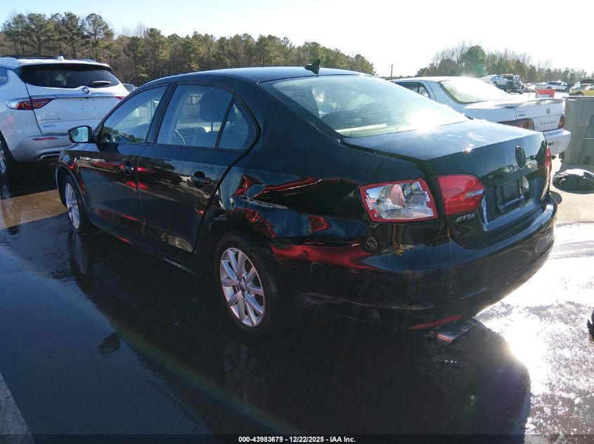 2014 Volkswagen Jetta 1.8T Se VIN: 3VWD17AJ2EM370124 Lot: 43983679