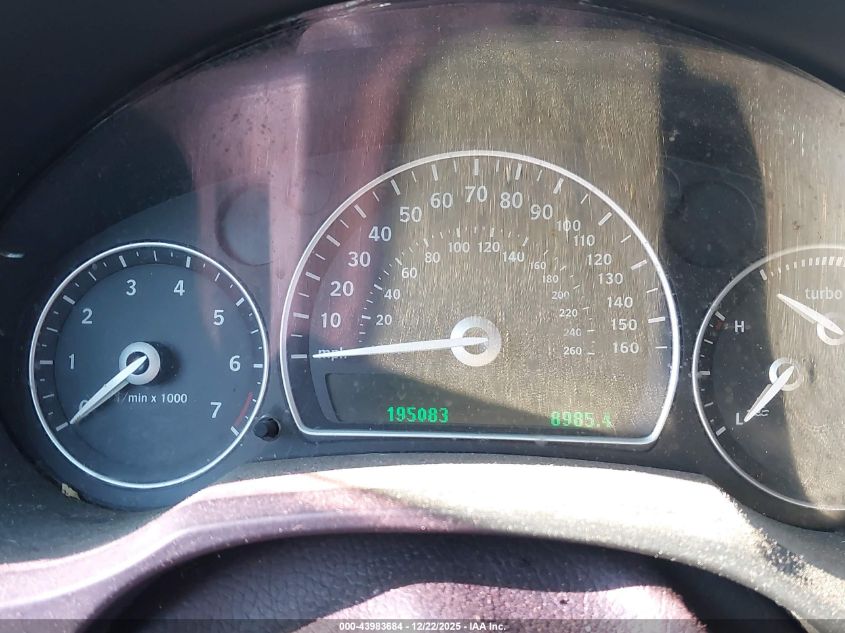 2008 Saab 9-3 2.0T VIN: YS3FB79Y686001449 Lot: 43983684