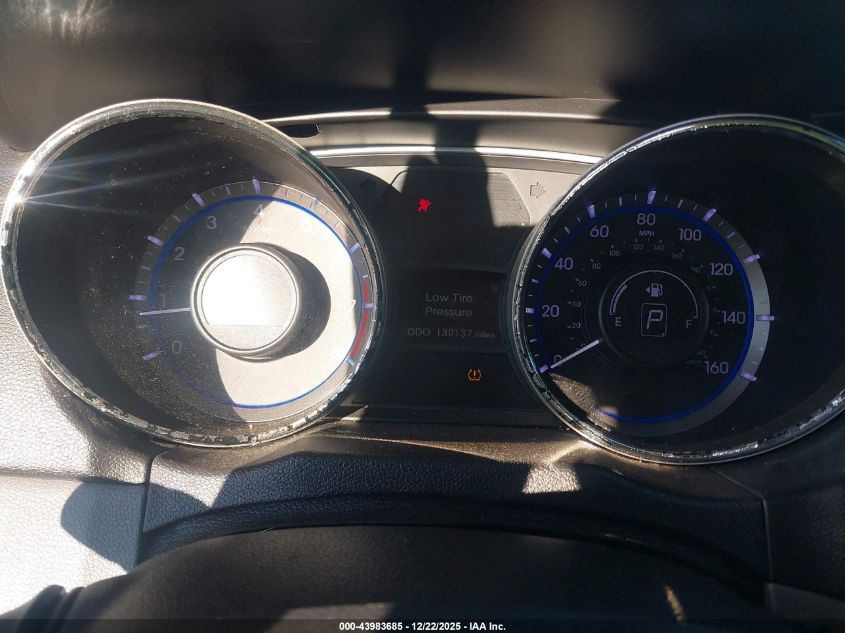 2013 Hyundai Sonata Se VIN: 5NPEC4AC9DH776133 Lot: 43983685